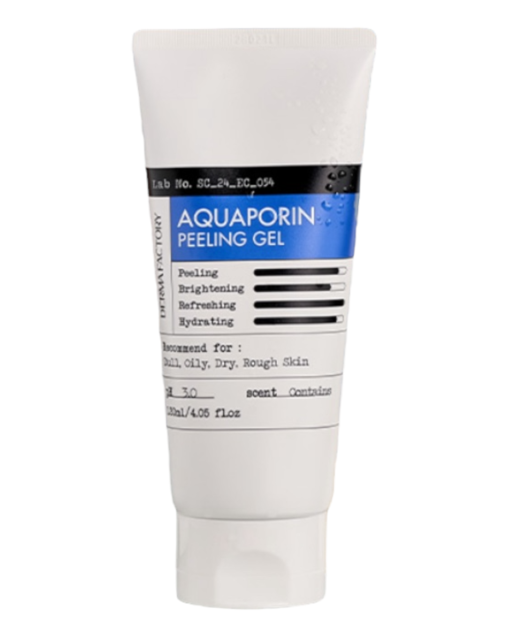 Зволожуюча пілінг-скатка DERMA FACTORY Aquaporine Peeling Gel 120 ml, фото 1