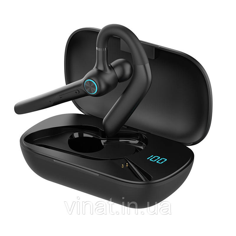 Бездротова bluetooth гарнітура G3 активне шумопоглинання підключається до двох пристроїв одночасно