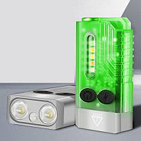 Boruit V10 Ліхтарик, ультрафіолетове UV,біле та червоне світло,потужний міні ліхтар