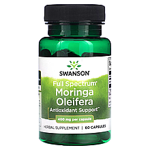 Моринга Swanson Moringa Oleifera 400 mg 60 Caps
