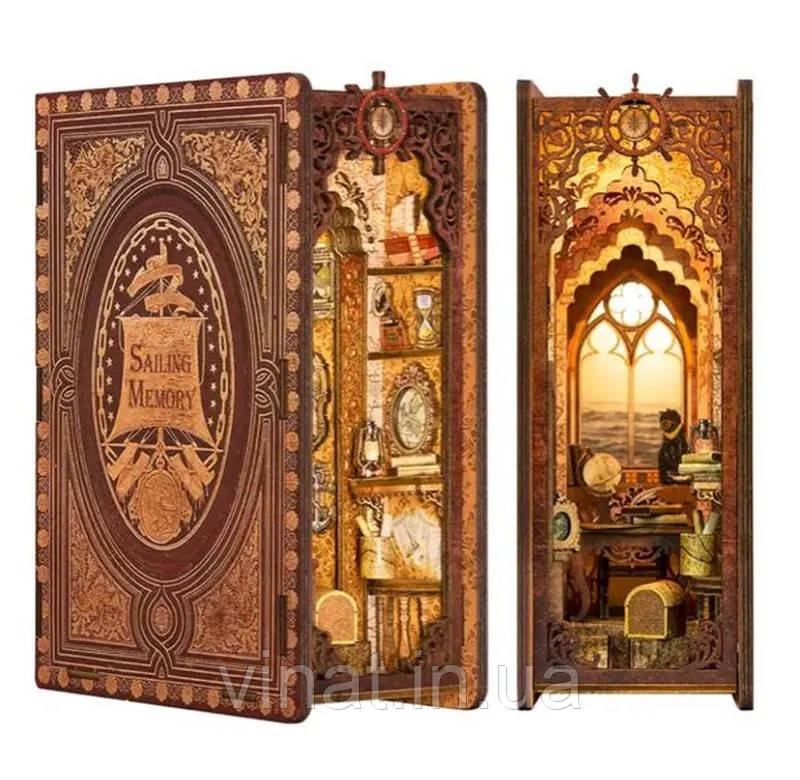 Бук Нук Sailing Memory Book Nook DIY Інтерьерний конструктор BK02