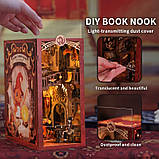 Бук Нук Flame common room Book Nook DIY Інтерьерний конструктор RB01B, фото 4