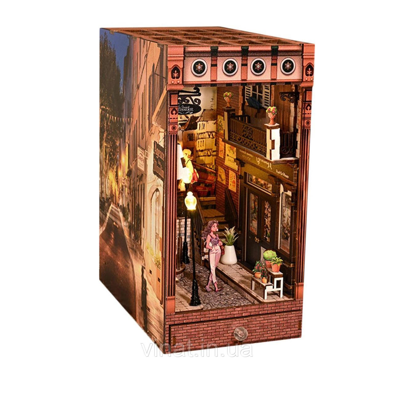 Бук Нук European Street Book Nook DIY Інтерьерний конструктор SL-11