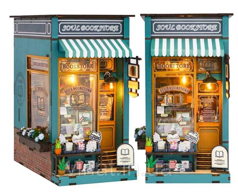 Бук Нук Soul Bookstore Book Nook DIY Інтерьерний конструктор M02314, фото 1