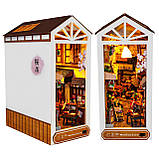 Бук Нук Алея після дощу книжковий куточок Інтер'єрний конструктор DIY Small Alley After Rain Book Nook TC-17, фото 2