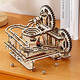 Дерев'яний пазл 3Д ROBOTIME ROKR 3D Marble Run із кульковим лабіринтом TMQ002, фото 5