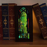 УЦІНКА! ПРИМ'ЯТА КОРОБКА! Book Nook Magic Spell Street Бук Нук Магічна вулиця книжковий куточок DIY TC-24 + купол, фото 5