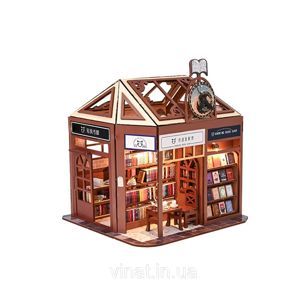 Румбокс Книгарня конструктор Book Shop K-1073