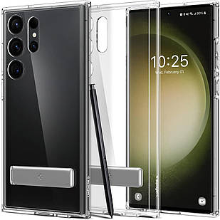 Чохол Spigen Ultra Hybrid S Crystal Clear для Samsung Galaxy S23 Ultra SM-S918 ACS05642