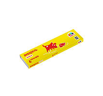 Акварель "Малята" 6 кольорів без пензля, в картоні