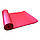 Килимок NBR Червоний для фітнесу йоги спорту мат спінений каучук Килимок фітнес, фото 2