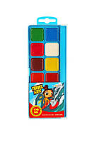 Акварель "Travel Kids" 12 кольорів без пензля, в пластику