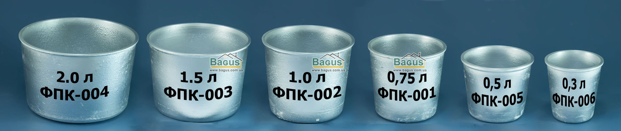 Форма алюминиевая для выпечки кулича (паски) 2л ПРОЛИС (ФПК-004) - фото 2 - id-p269948255