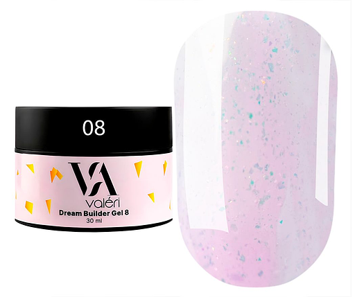 Моделюючий гель Valeri Dream Builder Gel №8 30 мл, фото 1