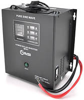 Гібридний інвертор 700 Вт, 12В, 700W 12V для сонячних станцій, правильна чиста синусоїда