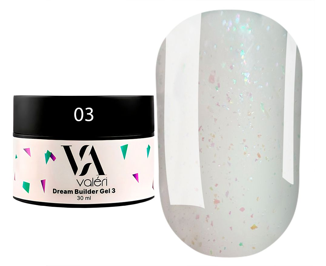 Моделюючий гель Valeri Dream Builder Gel №3 30 мл