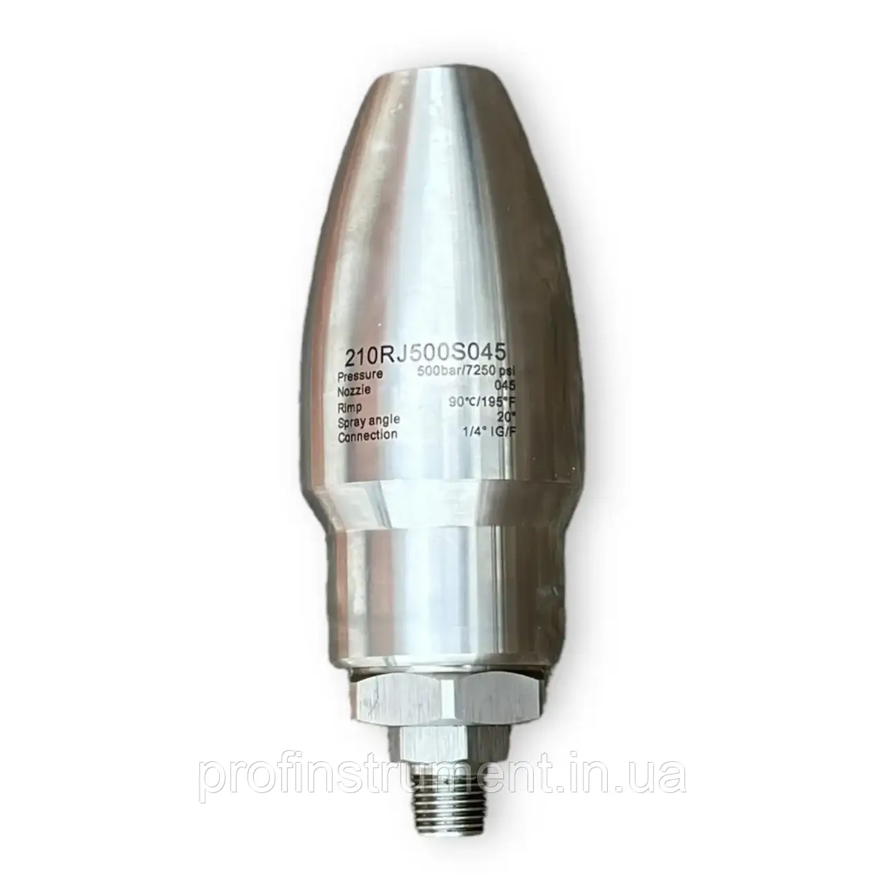 Грязьова фреза для мийки високого тиску, роторна насадка (045 500BAR), фото 1