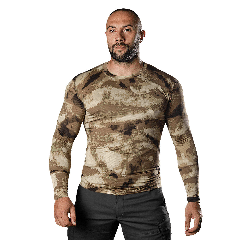 Футболка з довгим рукавом CAMOTEC CoolTouch A-TACS AU (2206) РОЗМІР L