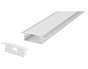 Профіль для стрічка Horoz Electric PROFILE-R2 вбудований з розсіювачем 3м 30,3ммx9,8мм (120-001-0002-010)