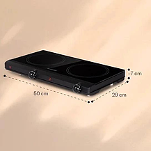 Настільна електрична інфрачервона плита Klarstein Cookbuddy, Німеччина, фото 3