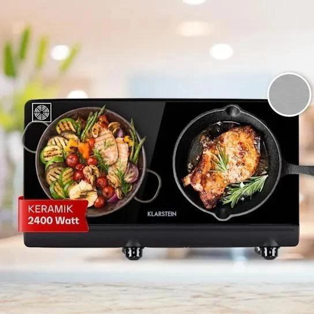 Настільна електрична інфрачервона плита Klarstein Cookbuddy, Німеччина