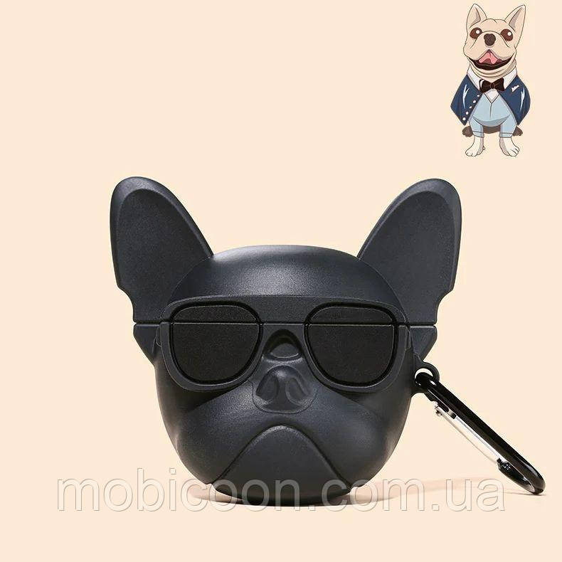 Чохол для навушників AirPods 3 BLACK DOG, фото 1
