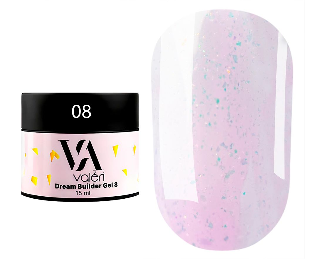 Моделюючий гель Valeri Dream Builder Gel №8 15 мл