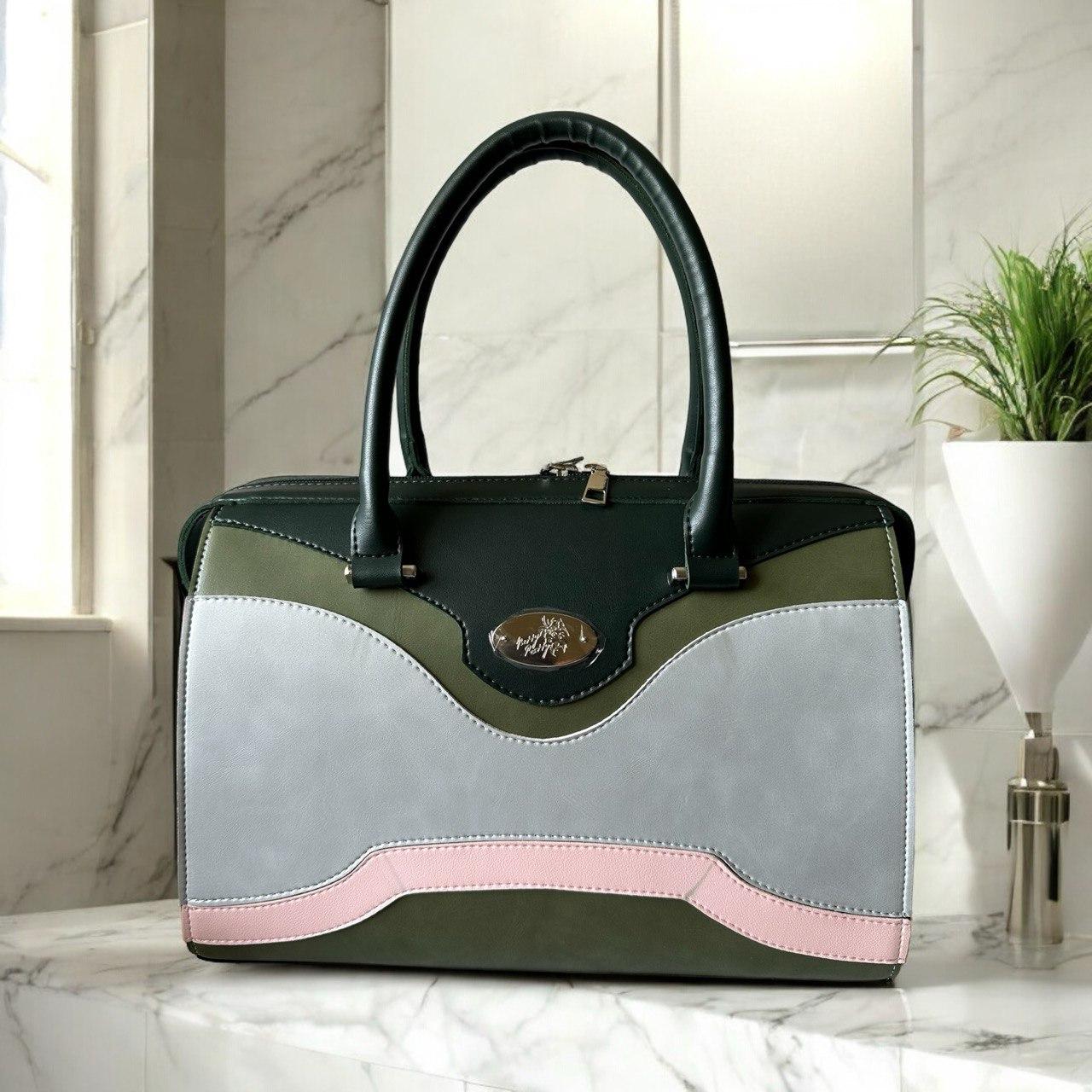 Сумка каркасна жіноча з екошкіри Betty Pretty різнобарвна 81234372043587694178
