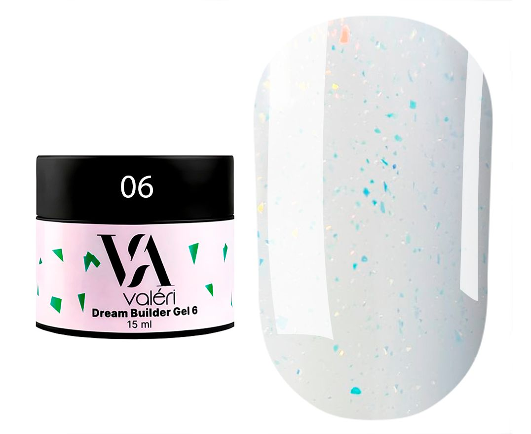 Моделюючий гель Valeri Dream Builder Gel №6 15 мл