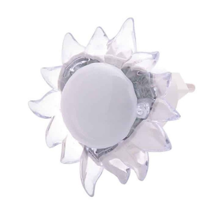 Нічний світильник Horoz Electric Сонце LED 0.4W 25Lm 220-240V IP20 Rex білий (085-001-0002-010)