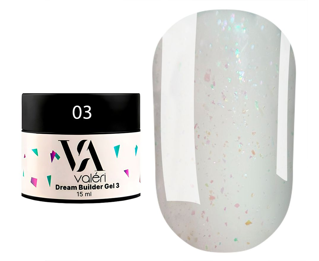 Моделюючий гель Valeri Dream Builder Gel №3 15 мл