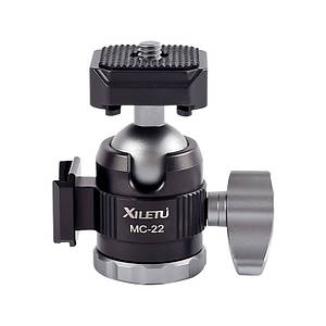 Штативна головка для штатива з максимальним навантаженням 3 кг.