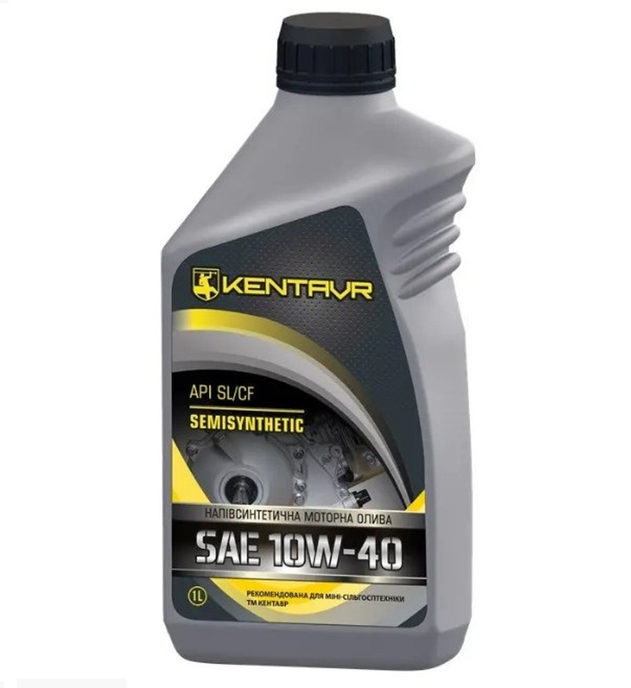 Олива для чотиритактних двигунів Кентавр Semisynthetic 10W-40 API SN/CF (1 л.), фото 1