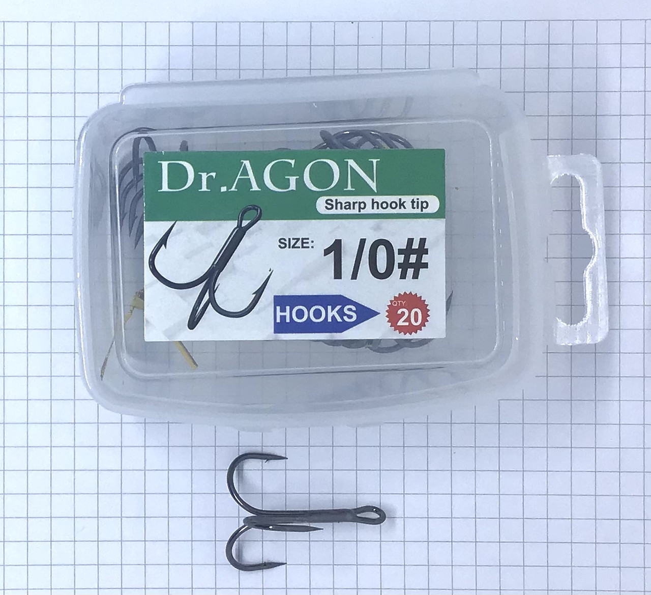 Трійник Dr.Agon №1/0BN 20 шт, фото 1
