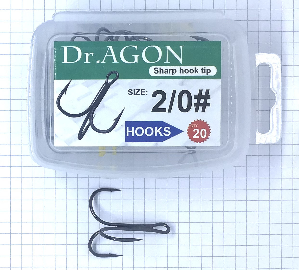 Трійник  Dr.Agon №2/0BN 20 шт, фото 1