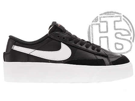 Жіночі кросівки Nike Blazer Low Platform Black White DJ0292-001, фото 1