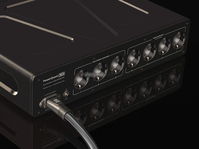 Audioquest POWERQUEST PQ 303 мережевий фільтр електроживлення для аудіо-відео пристроїв