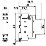 контактор e.mc.220.2.25.2NO, 2р, 25А, 2NO, 220В, фото 2