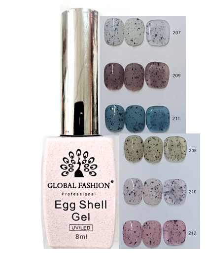 Гелаклак лак "Перепелине яйце" 8 мл No207, фото 1