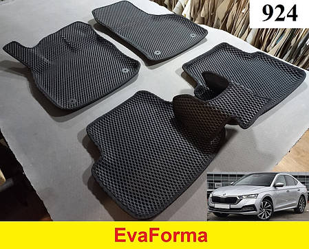 3D килимки EvaForma на Skoda Octavia A8 '20-, 3D килимки EVA, фото 1