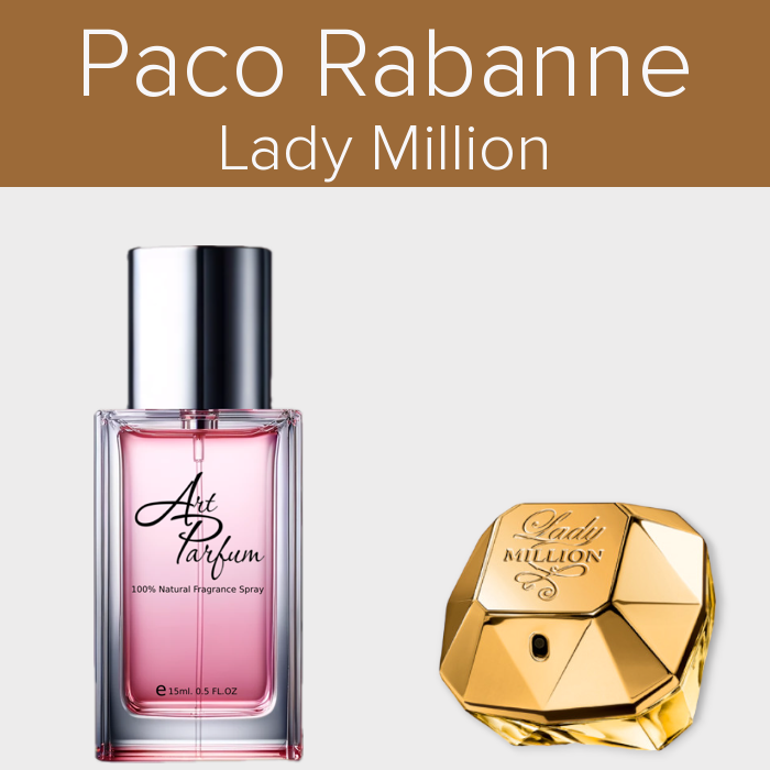 Парфуми 15мл. Аромат схожий з Paco Rabanne Lady Million, фото 1