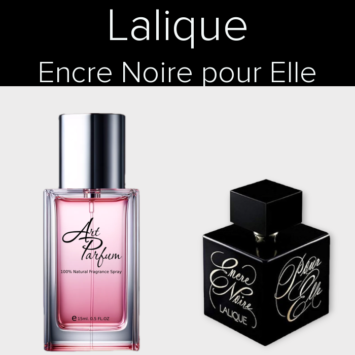 Парфуми 15мл. Аромат схожий з Lalique Encre Noire pour Elle, фото 1