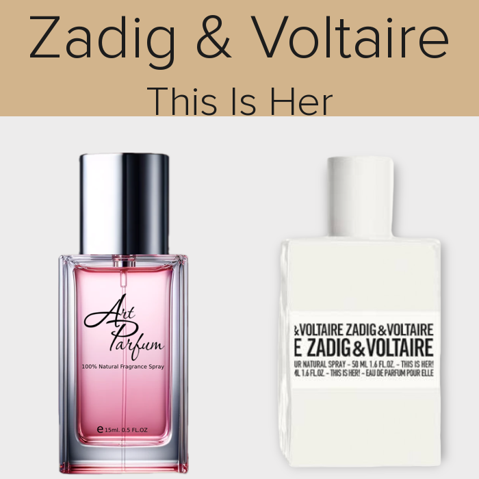 Парфуми 15мл. Аромат схожий з Zadig & Voltaire This Is Her, фото 1