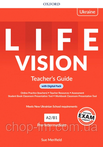 Life Vision Pre-Intermediate Teacher's Guide with Digital Pack (Edition for Ukraine) / Книга для учителя, фото 1