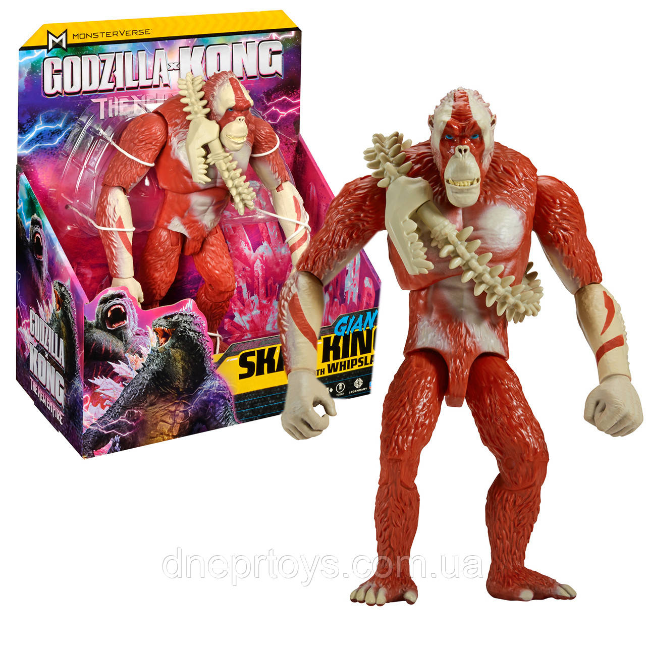 Ігрова фігурка Godzilla and Kong - Скар Кінг гігант зі зброєю 28см шарнірна (35553), фото 1