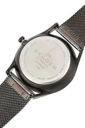 Годинник Skagen чоловічий колір сірий SKW6180, фото 4
