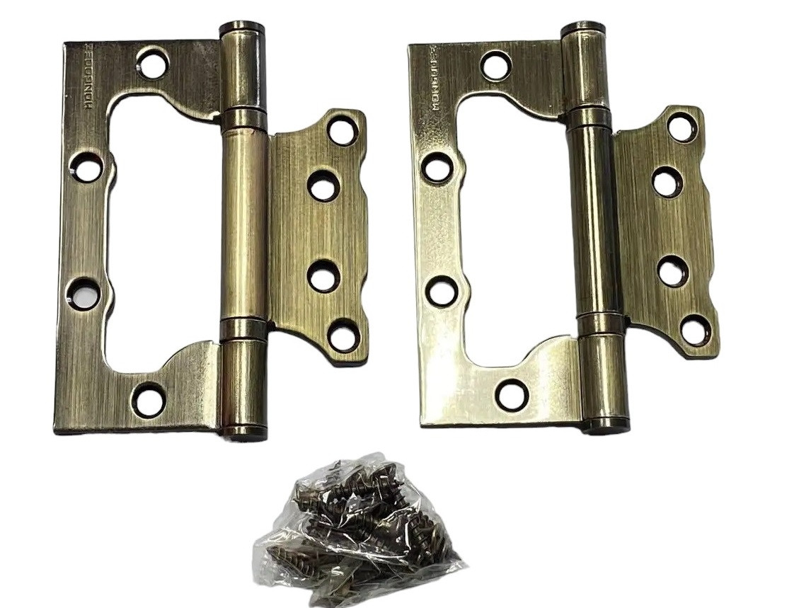 Петлі метелик Mongoose 100*75 бронза (пара), фото 1