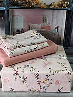 Тепла постільна білизна Belizza "Olive" байкова сімейна фланель 100%-бавовна Туреччина