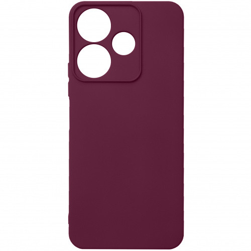 Чохол Soft Silicone Case Full для Xiaomi Redmi 13 4G/Poco M6 4G (Maroon)