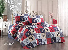 Тепла постільна білизна Belizza "Burn" байкова сімейна фланель 100%-бавовна Туреччина
